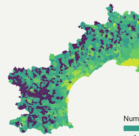Clean choropleth map made with R